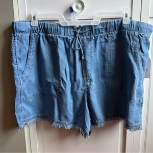 Denim Blue Women's Shorts